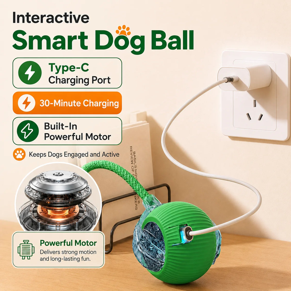Pawmenta™ Smart Interactive Dog Ball